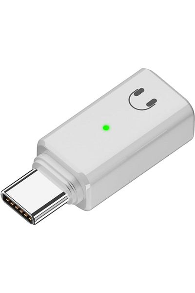 erorex Usb C To 3.5Mm Audio Adapter Charger And Headphone And Aux Port 3 In 1 Design Plug And Play Earbud
