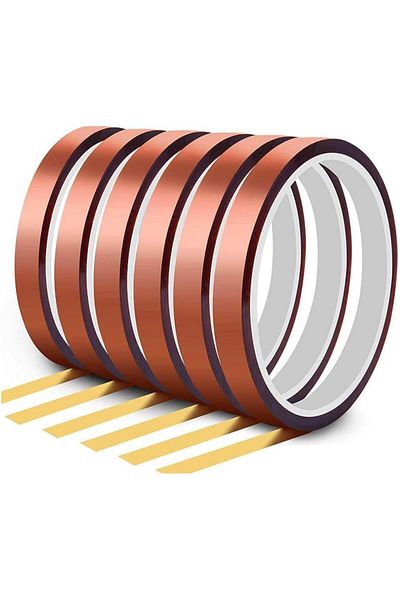 erorex 6 Packs Heat Tape For Heat Press Heat Transfer Tape Heat Resistant High Temperature Tape For Heat