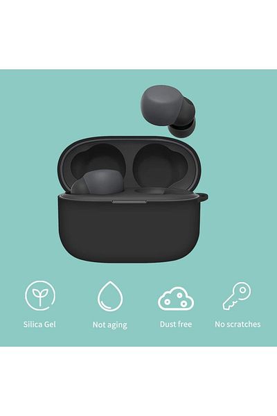 erorex متوافق مع جراب Samsung Galaxy Buds 2 Pro 2022، 1 + 2 قطعة من أطراف الأذن لحماية سماعة الرأس شفافة
