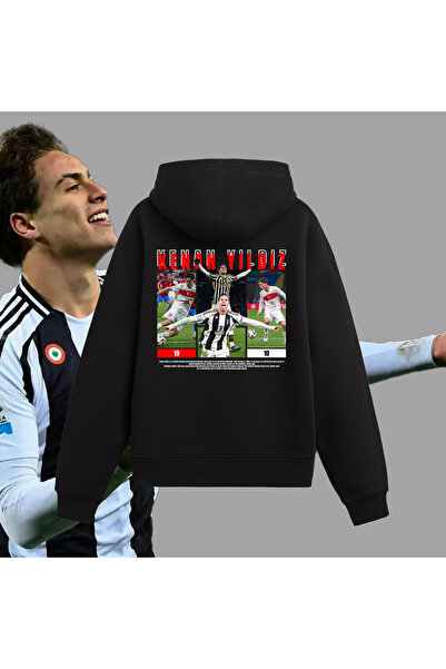 Edizen Kenan Yıldız Baskılı Oversize Premium %100 Pamuk Hoodie Unisex