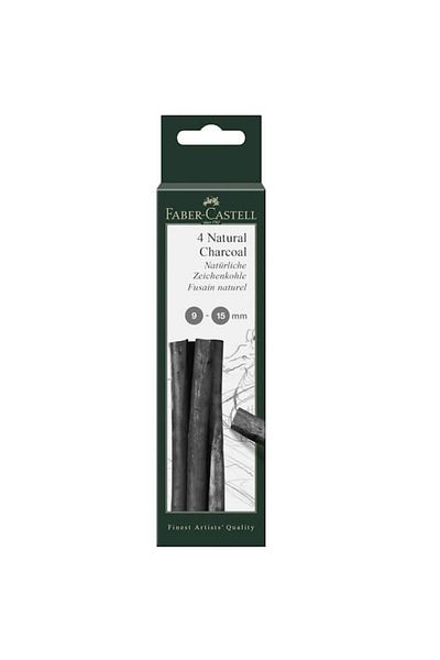 Faber Castell Set 6 Carbune Natural Pitt Monochrome Faber-castell