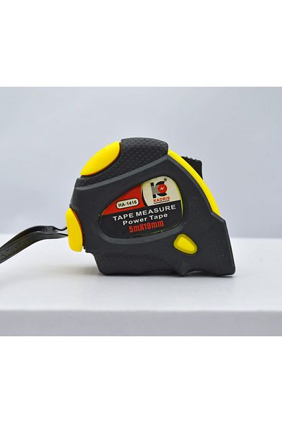 erorex Heavy Duty Auto Lock Steel Measure Tape Ha 1416 5Meter Retractable Self Lock Measuring Tape Easy To