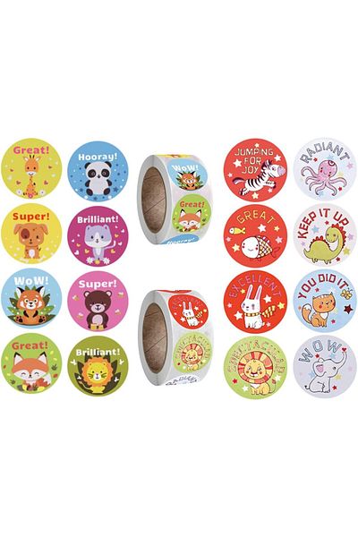 erorex Next 1000 Pcs Teacher Motivational Stickers For Kids Deal Stickers For Kids Behavior Incentives1