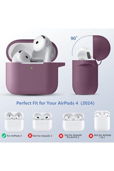 erorex Case For Xiaomi Buds 4 Pro Silicone Shockproof Case Cover Soft Silicone Skin Case Premium Silicone