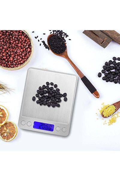 erorex 2000G 0.1G Mini Digital Scale Portable Lcd Electronic Scale Jewelry Weighing Scale