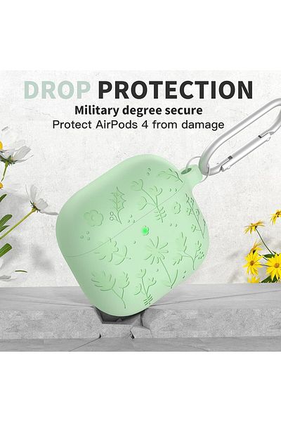 erorex غطاء حافظة Airpods Pro 2 منبثق مع غطاء مغناطيسي لسلسلة المفاتيح وسماعة رأس موسيقية فريدة من نوعها