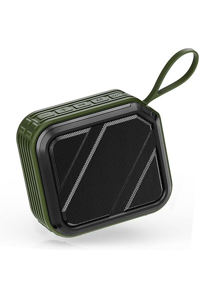 erorex مكبر صوت بلوتوث محمول مقاوم للماء والغبار IP67 مزود بإضاءة LED وصوت ستيريو 15 وات