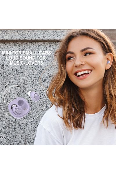 erorex Jewelry Style Wireless Earbuds Bluetooth Noise Canceling Headphones Effortless Setup Bluetooth