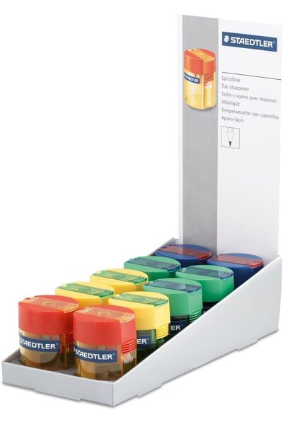 erorex مبراة دائرية أحادية 511 006 مجموعة ألوان مساعدة 10