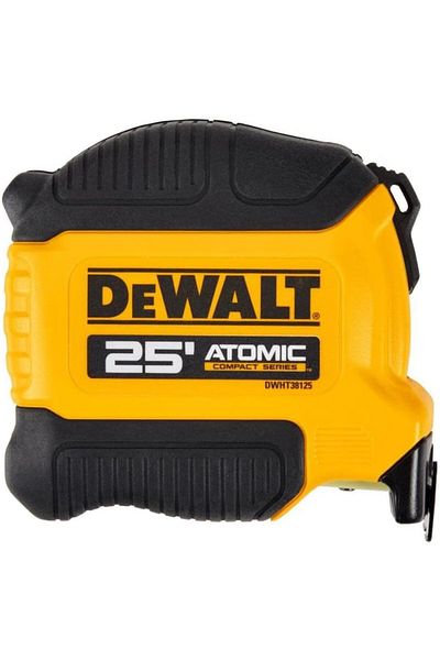 erorex Atomic Compact Series Measuring Tape Yellow And Black 25Ft Dwht38125S