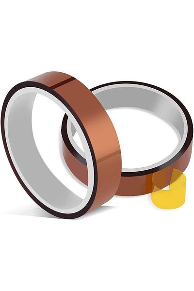 erorex 2Rolls Heat Transfer Tape Heat Tape For Heat Press Heat Resistant High Temperature Tape For