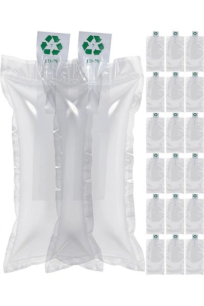 erorex Air Cushion Bags 100Pcs Inflatable Air Pillows Air Bubble Bags Shockproof Air Cushion Film Blocking