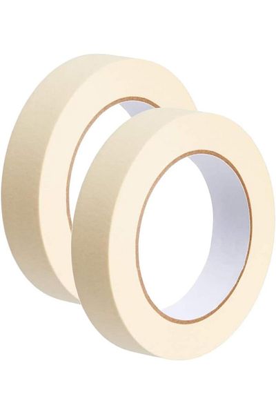 erorex 2 Roll Masking Tape Strong Adhesive Tape General Purpose Painter'S Tape Bulk Adhesive Masking Tape