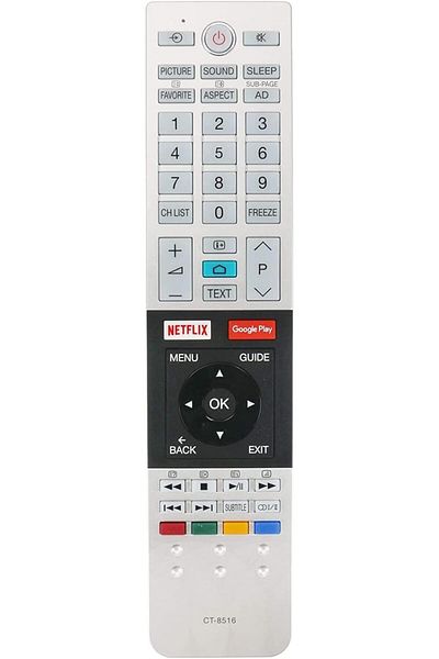 erorex جهاز تحكم عن بعد صوتي بديل Rc901V Far1 مناسب لتلفزيون Tcl Qled 4K Android Tv 50C725 55C725 65C725 75C725 55C727