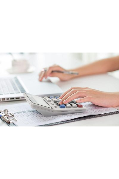 erorex Calculator Extra Large Display Solar Big Buttons 12 Digits Desktop Accounting Calculator For Office