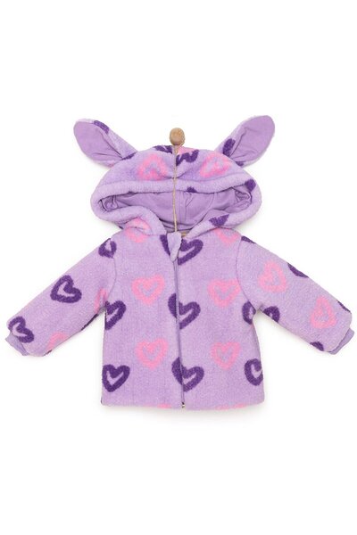 ebebek Hello Baby HelloBaby Basic Kız 3D Kulaklı Welsoft Mont Kız Bebek