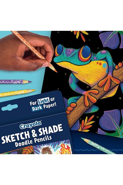 erorex Sketch And Shade Doodle Pencils 14 Count
