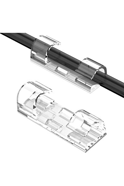 Generic 50 قطعة من مشابك إدارة الكابلات ذاتية اللصق، حاملات أسلاك مطورة، مشاب...