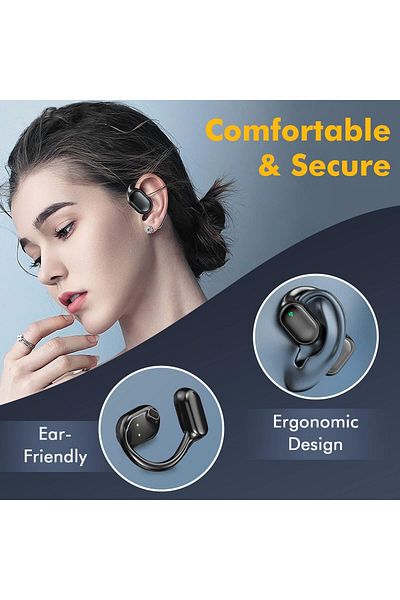 erorex Wireless Earbuds Bluetooth 5.3 Headphones With Stereo Bass 42H Playtime In Ear Earphones Noise