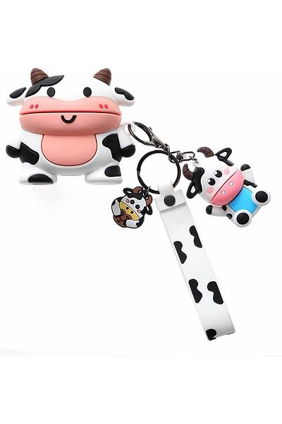 erorex حافظة Airpod Pro 2 Love شفافة لطيفة على شكل نجمة حافظة Airpods Pro 2 Generation للنساء سلسلة مفاتيح