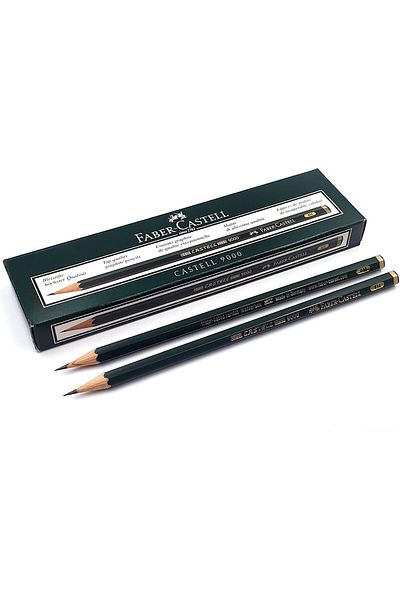 erorex Castell Graphite Pencils 9000 4H Tension 12