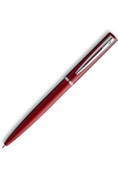 erorex Allure Ballpoint Pen Red Lacquer Medium Point Blue Ink Gift Box