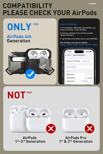 erorex Of Sweden Atelier Airpods Case Como Black Glod Foil