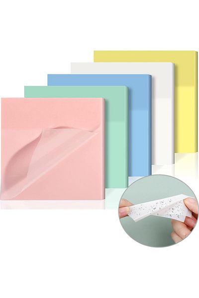 erorex Sticky Notes 5 Pads Colors Sticky Notes Sticky Note Self Stick Note Pads Sticky Pads Sticky Notes