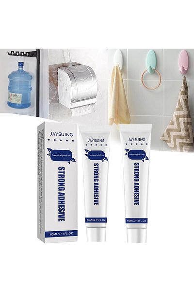 erorex Nail Free Strong Glue 2 Pcs All Purpose Glue Multipurpose Nailless Super Glue Waterproof And
