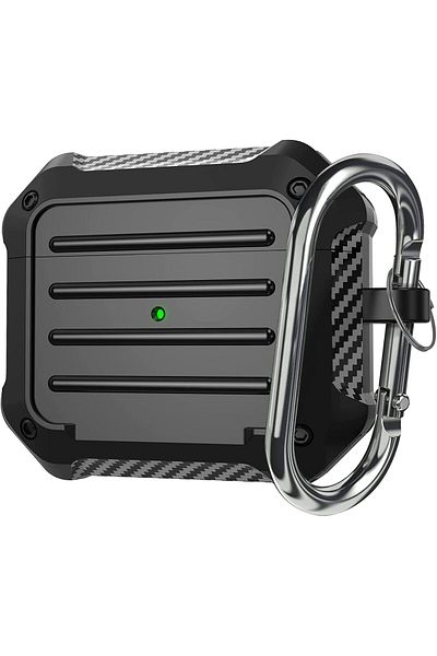 erorex For Airpods Pro 2 Case With Lock Compatible With Airpods Pro 2 Usb C Lightning Cable Magsafe Ready