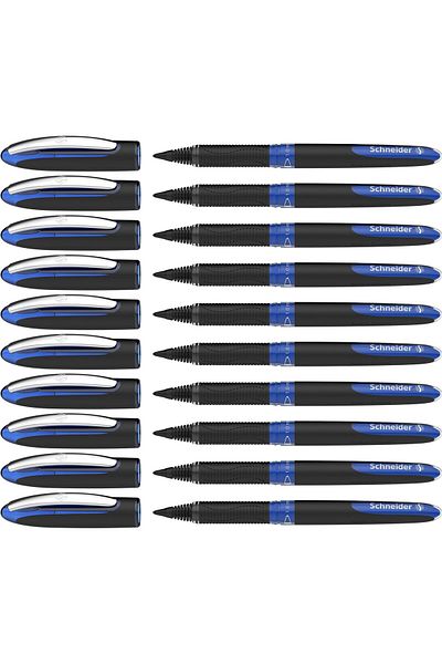 erorex 183603 One Sign Tintenroller Dokumentenecht Strichstärke 1 Mm Blau 10Er Pack