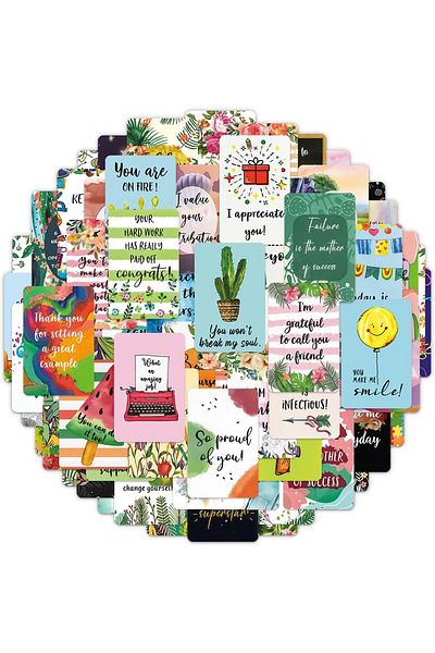 erorex 72 Pcs Positive Affirmation Cards For Daily Manifest Cards With Inspirational Quotes Encourage