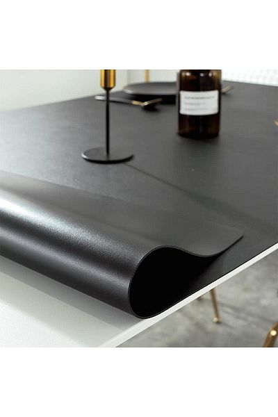 erorex 89 * 45Cm Leather Mouse Pad Protector Double Sides Mouse Pad Office Mouse Mat Non Slip Pu Leather