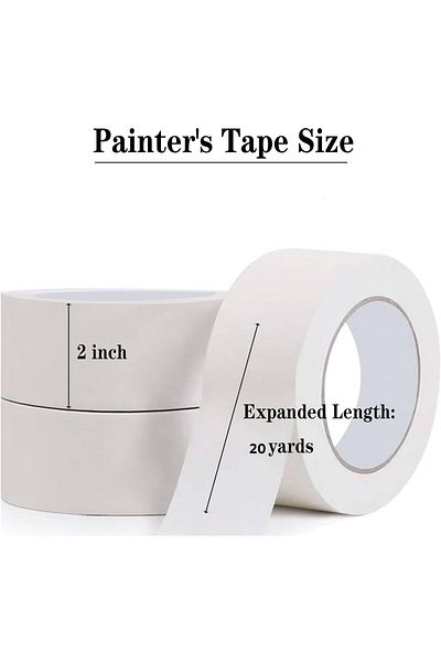 erorex Premium Masking Tape 6 Roll 2 Inch