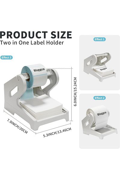 erorex Sh Protect Label Holder For Rolls And Fan Fold Labels Shipping Label Roll Holder For Desktop Label
