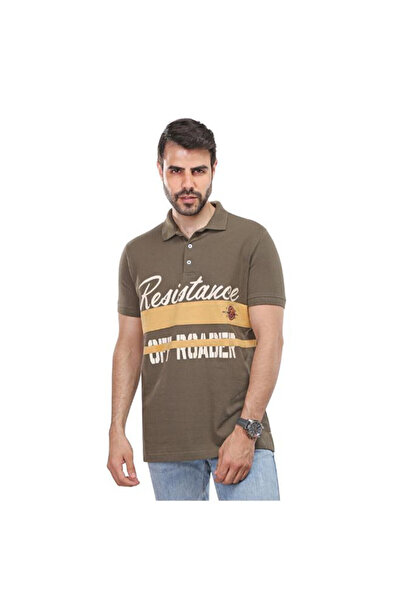 COUP - قميص بولو للرجال 1100199-كاكي L