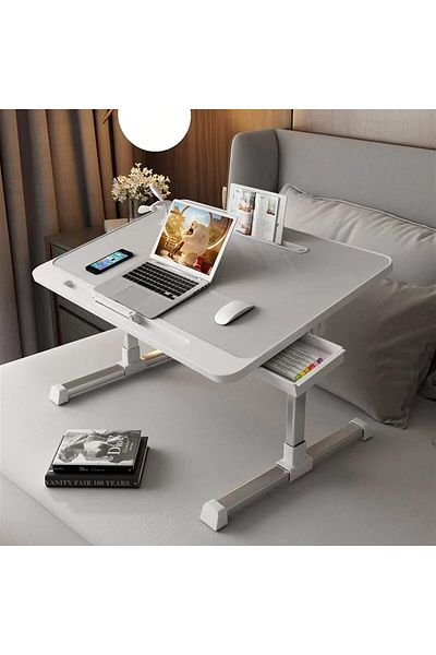 erorex Laptop Desk For Bed Adjustable Laptop Bed Tray Table Portable Lap Desks With Usb Cooling Fan And