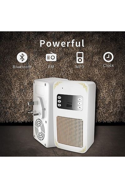 erorex Portable Bluetooth Speaker 4 In 1 Quran Speaker With 16 Colors 3D Print Moon Lamp Night Light Quran