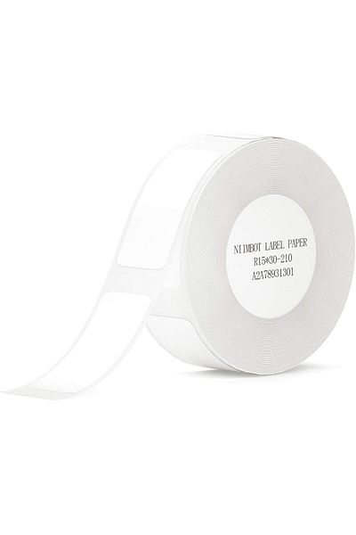 erorex Thermal Label Maker Paper 0.59 Inch ×1.18 Inch White Stickers Waterproof Tear Resistant Replacement