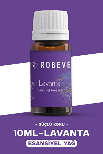 ROBEVE Lavanta Uçucu Yağ Esansiyel Yağ Uçucu Koku Yağı Hava Nemlendirici Uçucu Yağı Difüzör Esansı 10ML