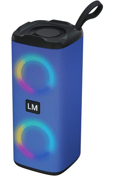 erorex Magnetic Bluetooth Speaker With Bluetooth 5.3 Rgb Light Portable Small Speaker With Phone Stand