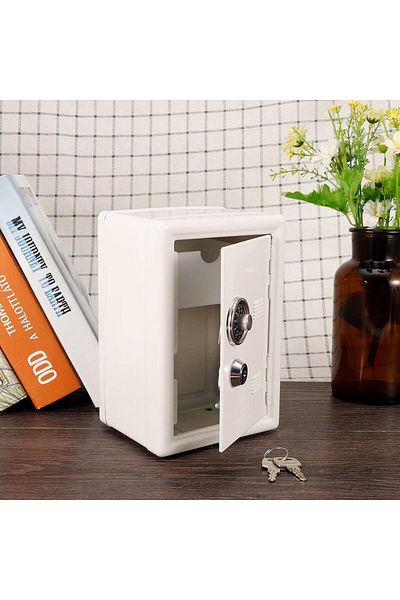 erorex Kids Learning Toy Money Box Password Cash Saving Box With 2 Keys Beautiful Small Security Box For