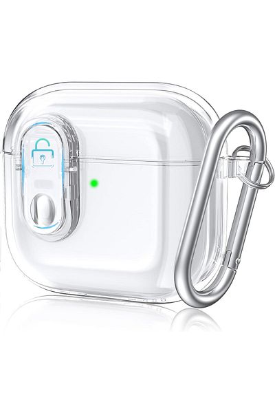 erorex جراب متوافق مع Galaxy Buds 3 Pro من Lamshaw بتصميم وحدة تحكم الألعاب المحمولة مع سلسلة مفاتيح
