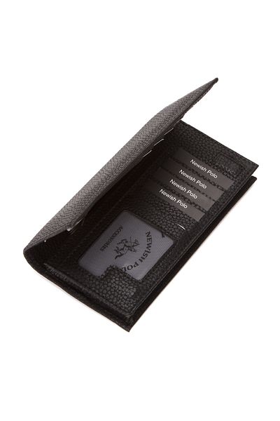 Newish Men's Magnetic Clutch Wallet with Phone Compartment and Card Holder