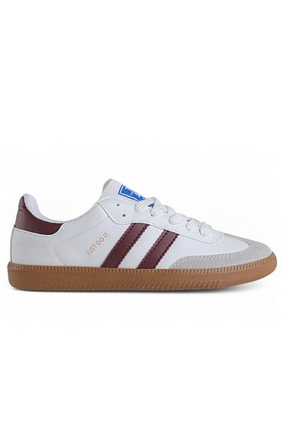 Freemax Adidași unisex - Pantofi sport elastici, albi-galbeni