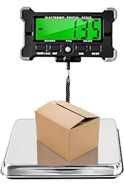 erorex Postal Scale Electronic Postal Scale 0.05Kg Precision Integrated With Lcd Backlight Display