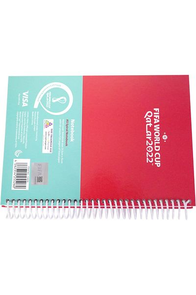 erorex Wc 2022 Country A5 Spiral Notebook 60 Sheets Hard Cover 21.5Cm X 15Cm Spain 12426