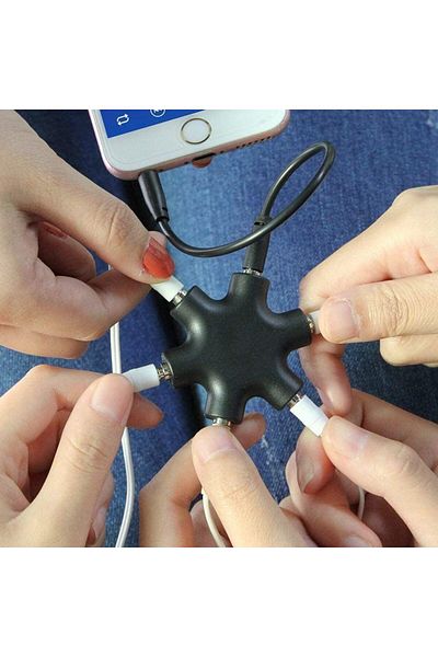 erorex Usb C To 3.5Mm Headphone And Charger Adapter 2 In 1 Usb C Pd 3.0 Charging Port To Aux Audio Jack