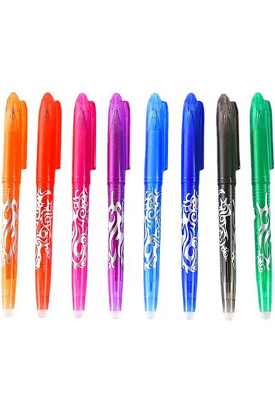 erorex Erasable Pen 0.5Mm Erasable Ballpoint Pen Magic Eraser Pen Ink Pen Neutral Pen Creative Color