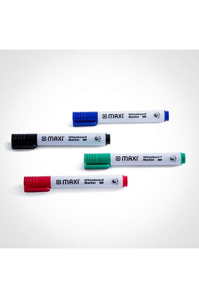 erorex Chisel Tip Whiteboard Marker 4 Colours